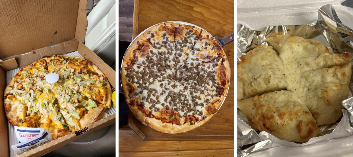 Boxcar Pizza Menu